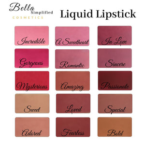 Travel Size-Liquid Lipstick & Lip Gloss